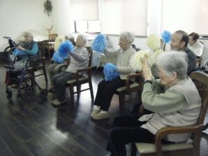 ポンポン体操！