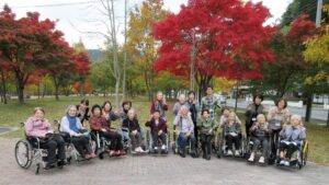 紅葉狩りへ出発~