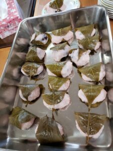 ~春を感じよう~手作りおやつ桜もち~第二弾~