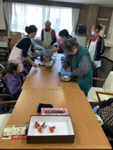 ~白玉ぜんざいを作ります~