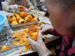 ~干し柿作り💛~