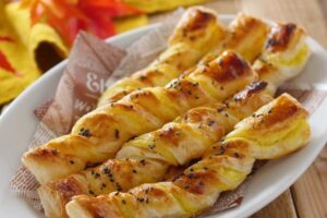 手作りおやつ(〃艸〃)ムフッ さつまいもスティックパイ