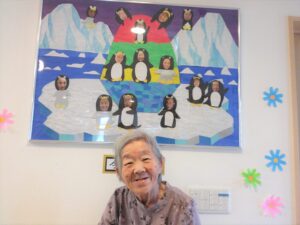 ~今月の作品完成しました🐧💛~