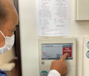 避難訓練&消防機器点検