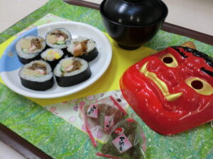 2月 節分!恵方巻!