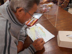 ~みんなで塗り絵タイム✏~