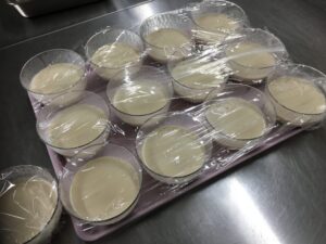 豆乳あんこプリン☆