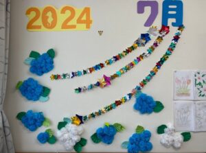 7月壁画&七夕⭐🌌🎋