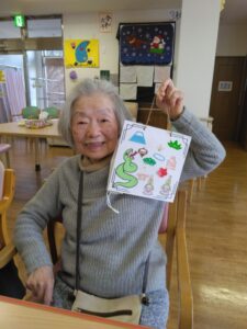 お正月飾り作り🐍