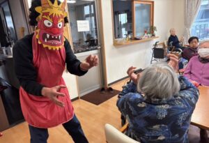 節分👹パート2豆まき🥔