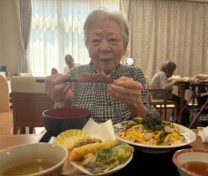 天ぷら&ちらし寿司御膳🍱😋✨