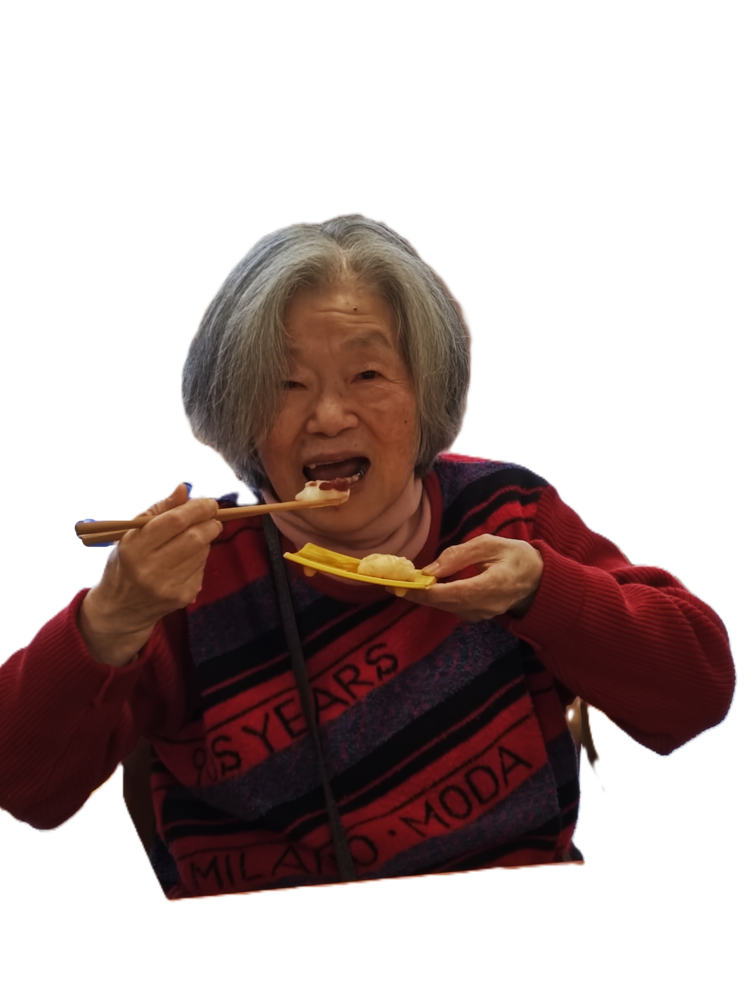 お餅つき( ∩¨∩ )