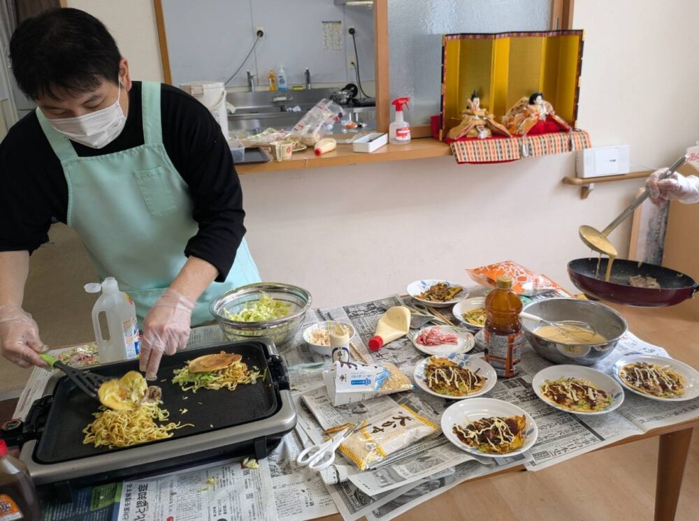 お好み焼きパーティ😋✨