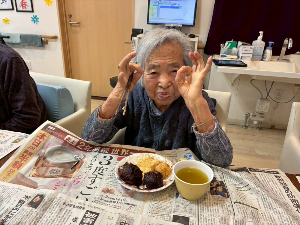 ～おはぎ作り🎵～