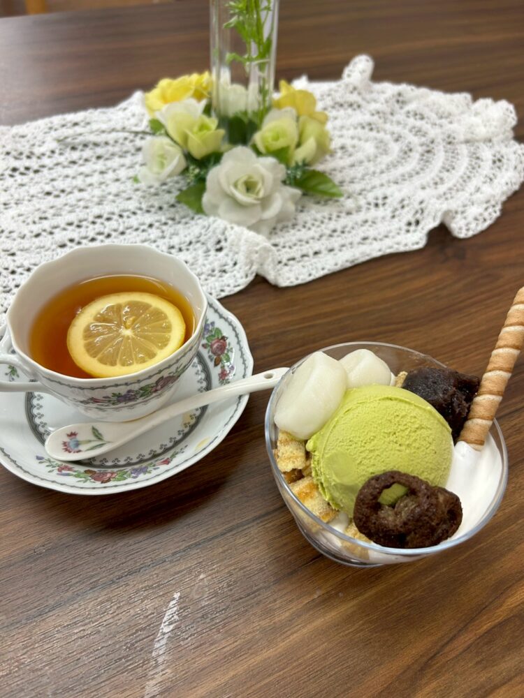 どこか懐かしい香りのする喫茶店☕西大寺🍨
