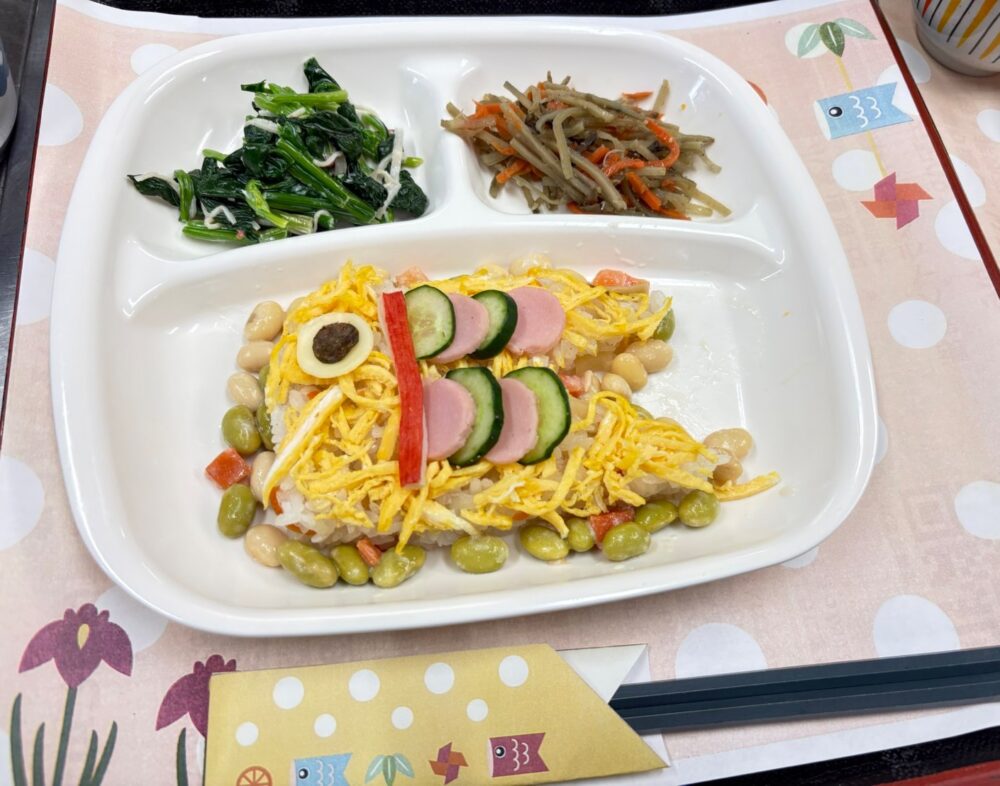 こいのぼりランチ🎏🍱